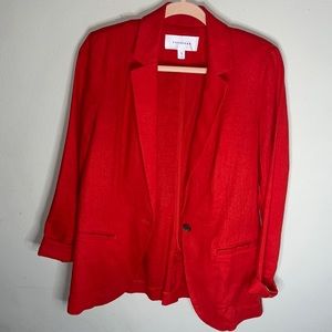 Popsugar Linen blend blazer